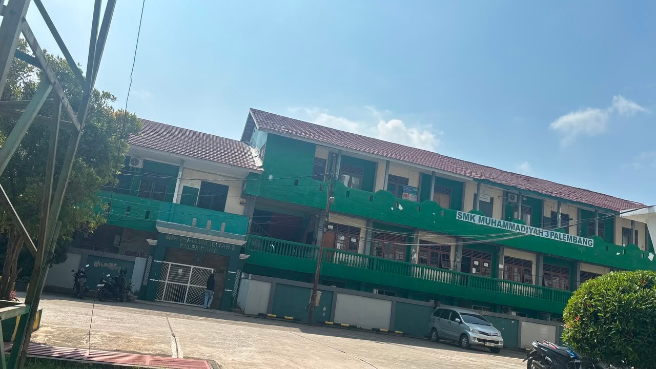 Gedung SMK Muhammadiyah 3 Palembang